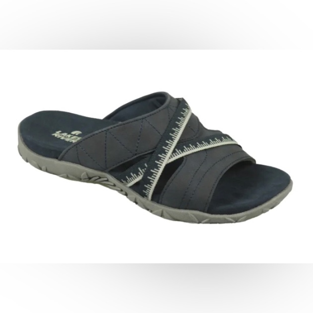 NEW Lakes‎ & Rivers Women's Ava Slide Sandals. 7